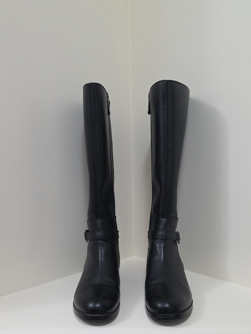Classic Black Over-the-Knee Riding Boots
